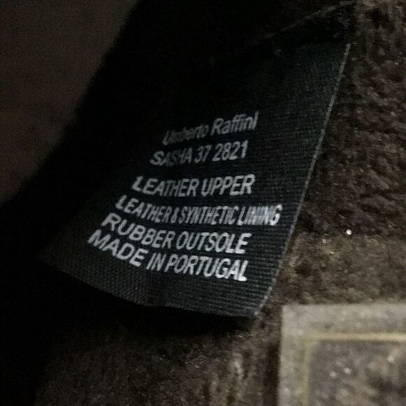 Umberto Raffini Sasha womens suede leather ankle boots brown size EU 37 US 6-6.5 - Picture 8 of 8